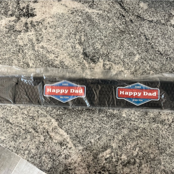 Happy Dad Bar Rail Mat - Picture 1 of 5